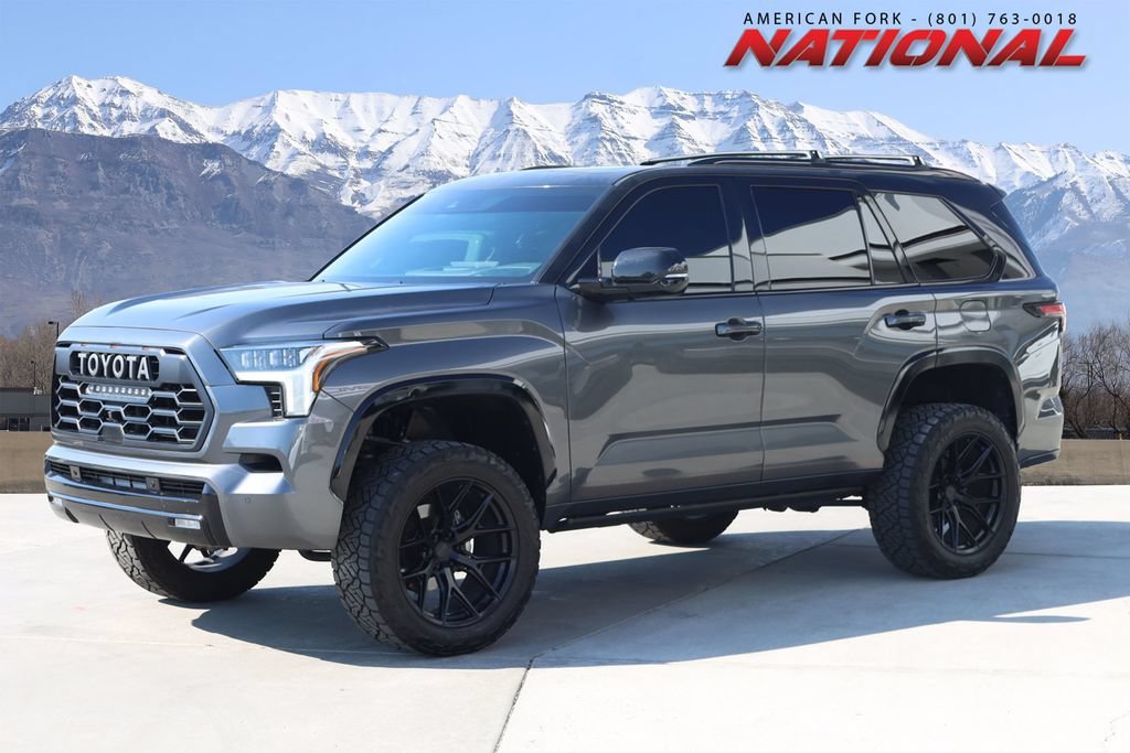 Used 2024 Magnetic Gray Metallic Toyota Platinum image 1
