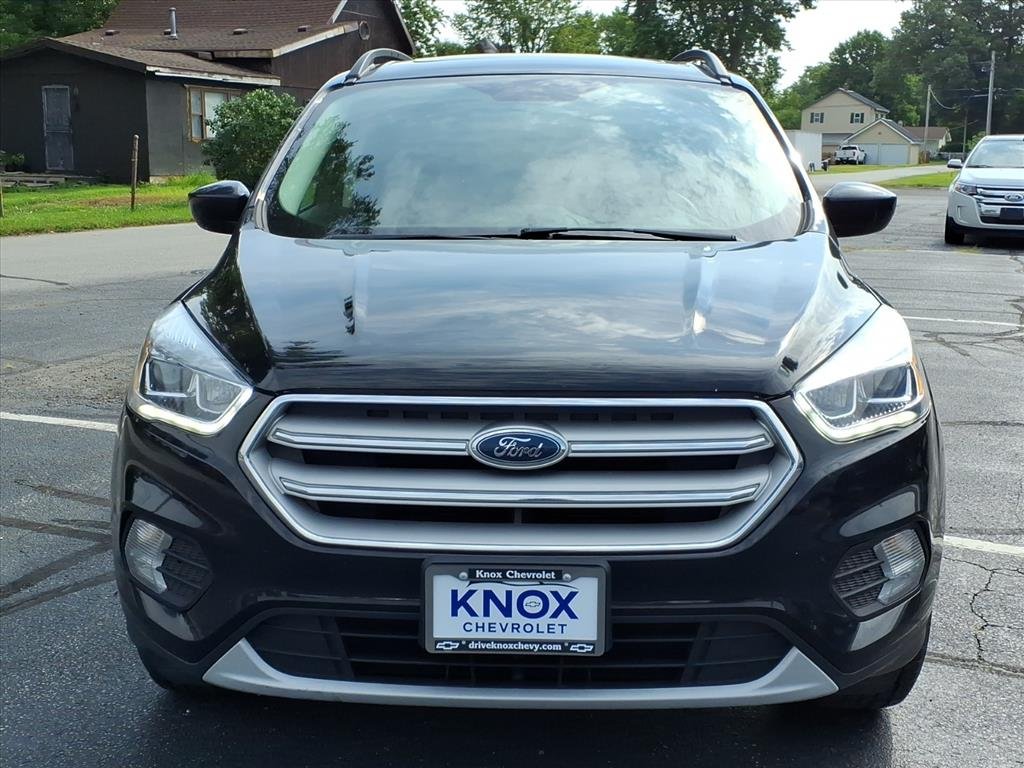 Used 2018 Ford Escape SEL with VIN 1FMCU9HD9JUD26690 for sale in Knox, IN