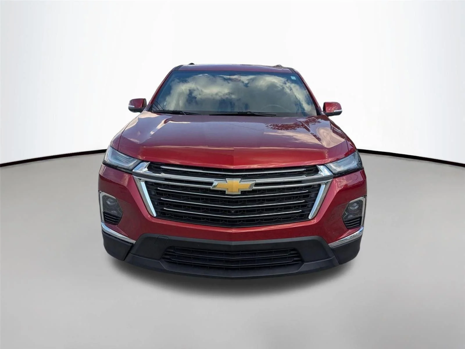 Used 2023 Radiant Red Tintcoat Chevrolet LT Cloth image 2