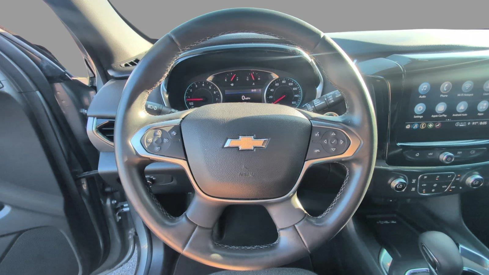 Used 2023 STERLING GRAY METALLIC Chevrolet LT Cloth image 28