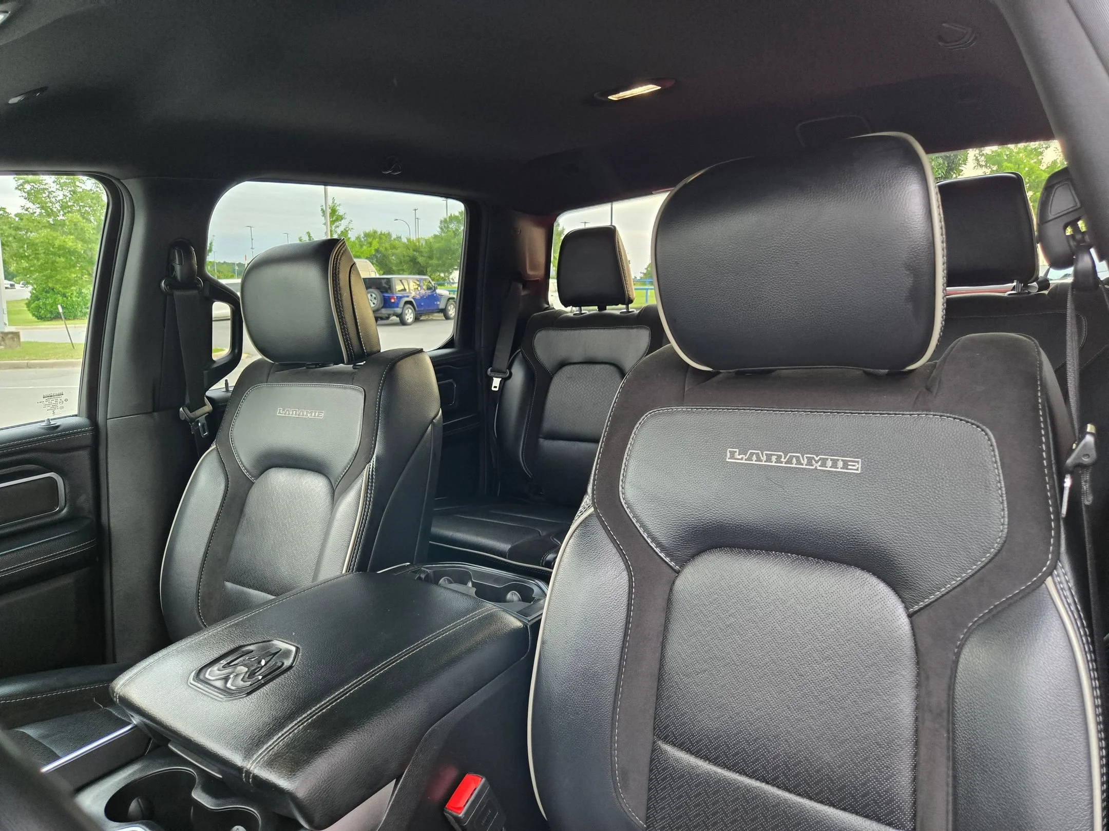 Used 2024 Flame Red Clearcoat Ram Laramie image 24
