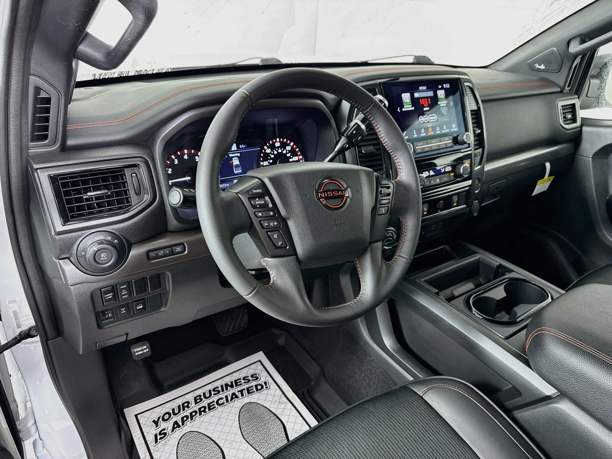 Used 2024 Glacier White Nissan PRO-4X image 9