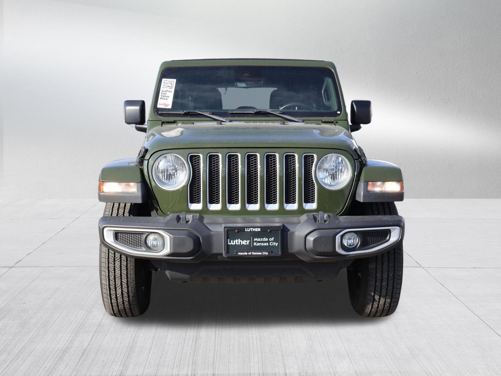 Used 2021 Jeep Wrangler Unlimited Sahara with VIN 1C4HJXEG3MW700693 for sale in Kansas City