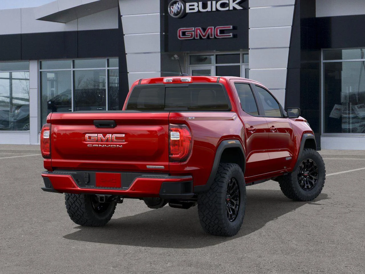 New 2026 Volcanic Red Tintcoat GMC Elevation image 4