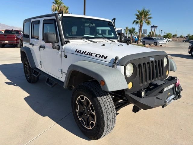 Used 2012 White Jeep Unlimited Rubicon image 2