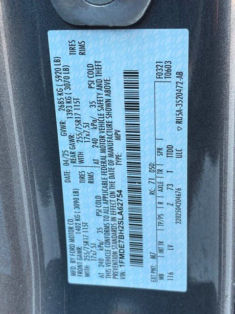 Certified Used 2025 Gray Ford Big Bend image 19