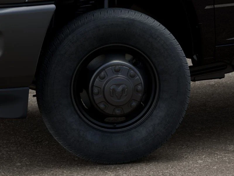 New 2026 Diamond Black Crystal Pearlcoat RAM Tradesman image 8