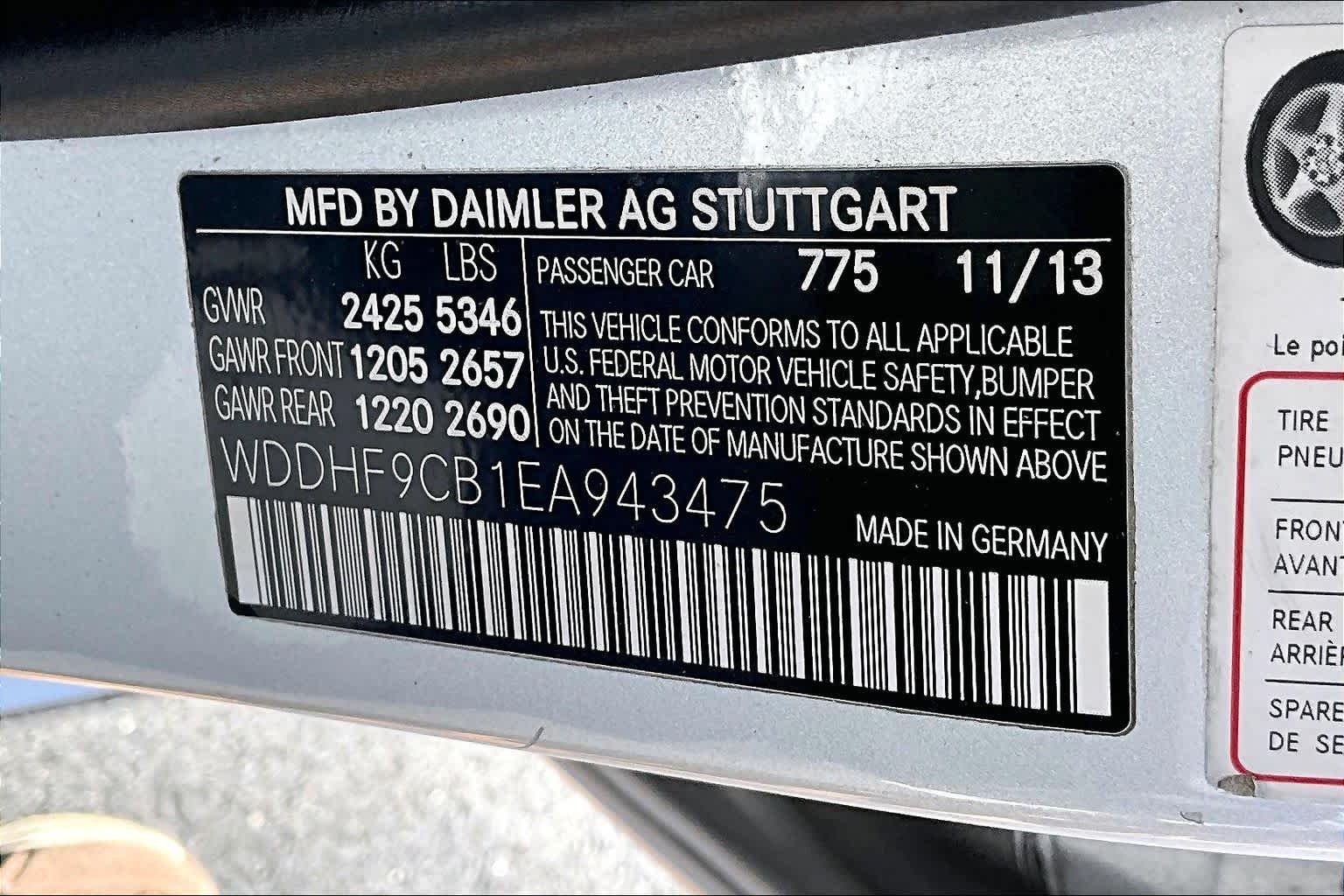 Used 2014 Diamond Silver Metallic Mercedes-Benz E 63 AMG® image 58