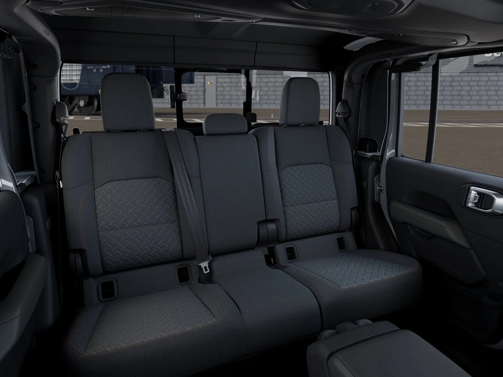 New 2026 Bright White Clear-Coat Exterior Paint Jeep Mojave image 17