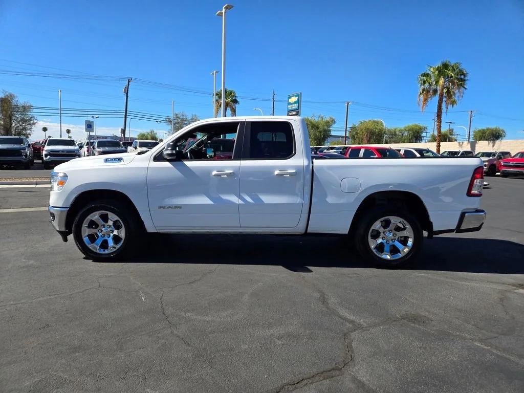 Used 2022 Bright White Clea Ram Big Horn image 3