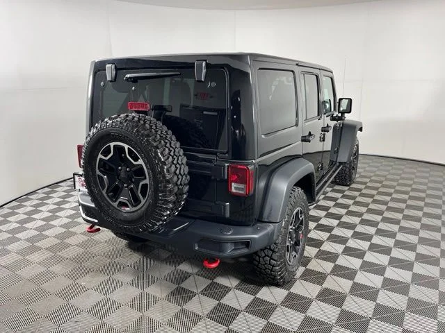Used 2016 Black Jeep Unlimited Rubicon image 7