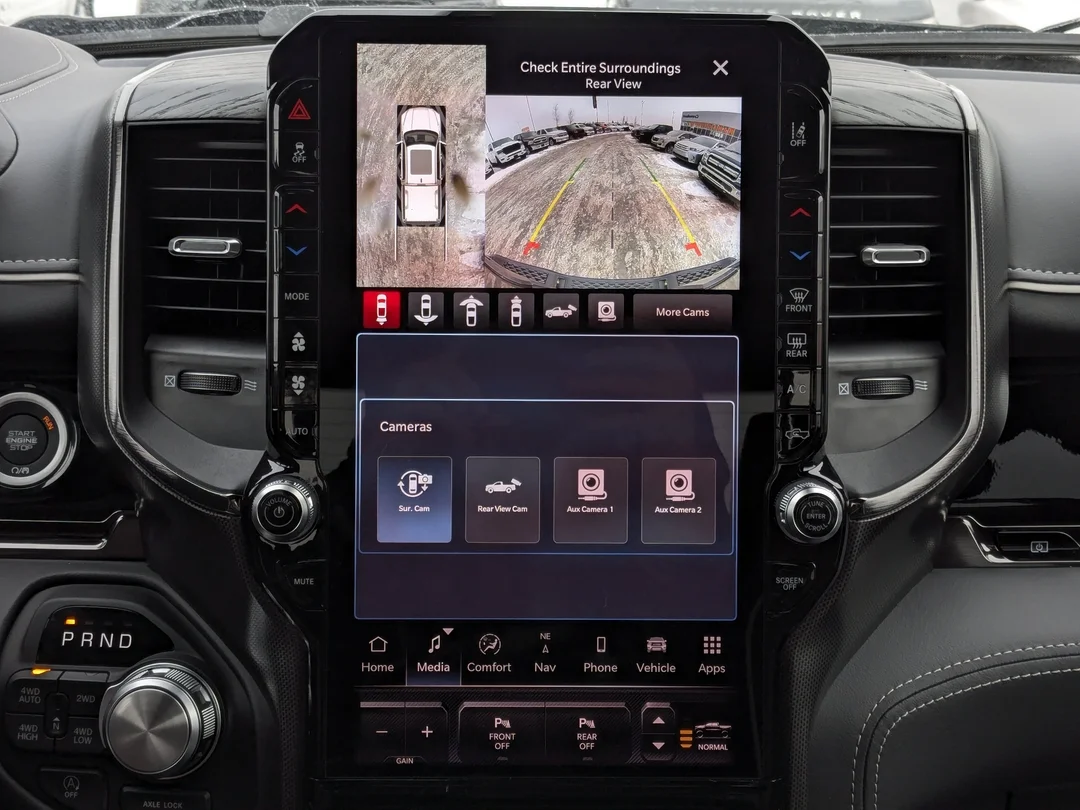 New 2026 Black RAM Limited - - Night Ed - Pano Sunroof - Hurricane HO Turbo - 14.4 Screen - Head-Up Display & More! image 22