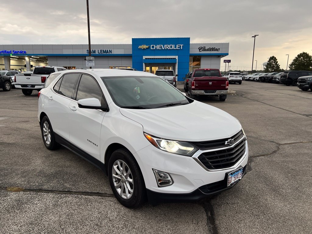 Used 2019 Chevrolet Equinox LT with VIN 3GNAXKEV5KS505227 for sale in Champaign, IL