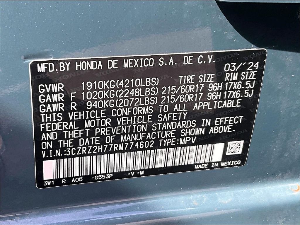 Used 2024 Green Honda EX-L image 34