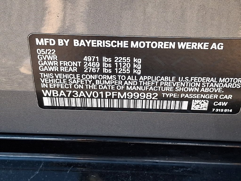 Used 2023 Gray BMW 430i xDrive Gran Coupe image 29
