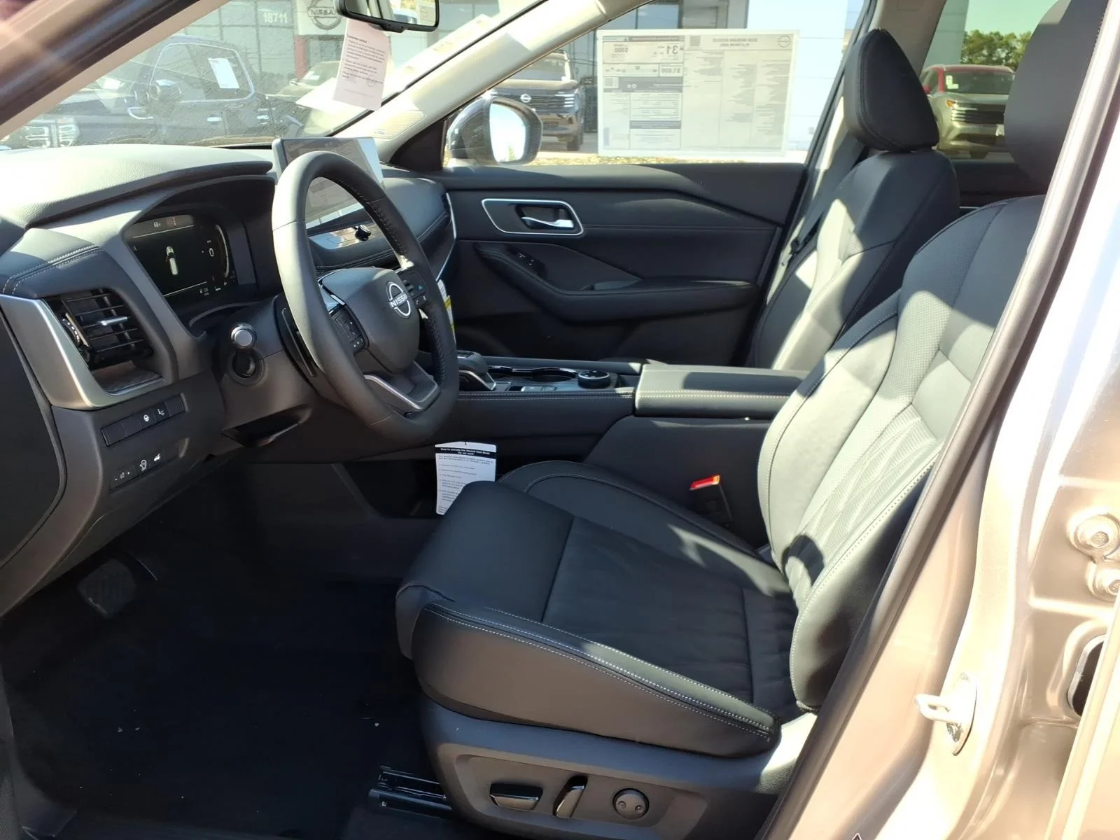 2026 Nissan Rogue Platinum Silver at Robbins Nissan