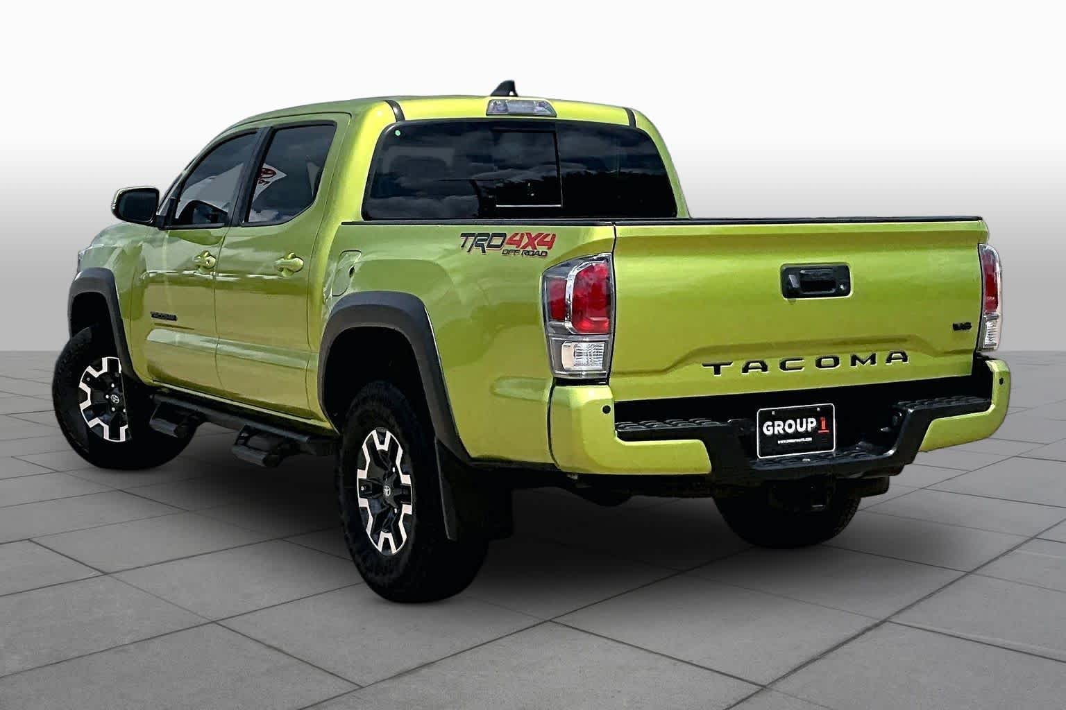 Used 2023 Electric Lime Metallic Toyota TRD Off Road image 12