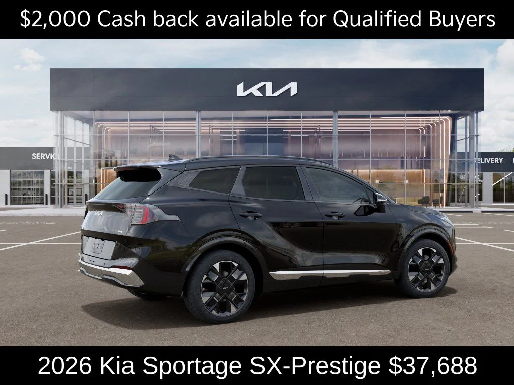 New 2026 Ebony Black Kia SX Prestige image 7