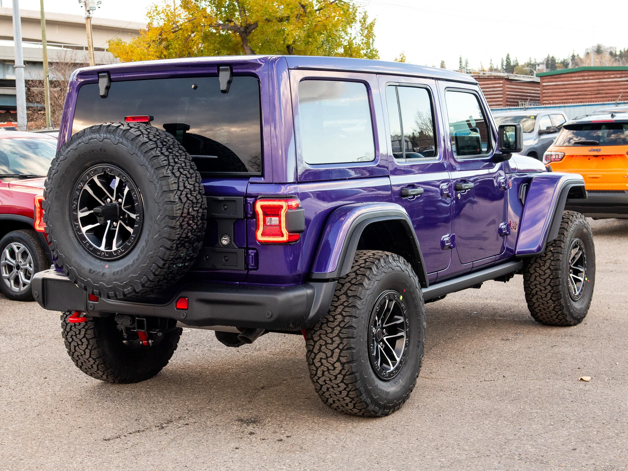 Used 2026 reign Jeep Rubicon X* 4 Door 4x4, Sky 1-Touch Pwr Top, Steel Bumpers, 35 Inch Tires image 5