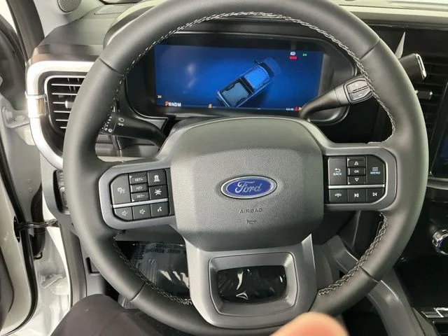 New 2026 Star White Metallic Tri-Coat Ford Lariat image 19