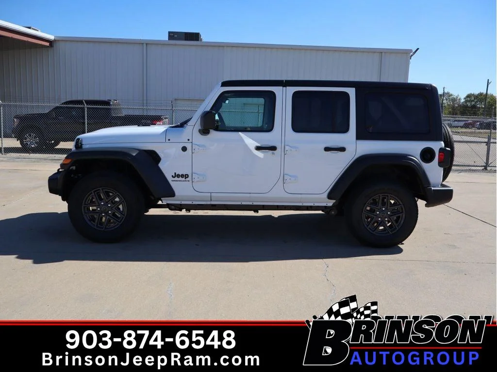 New 2026 Bright White Clearcoat Jeep Sport S image 3