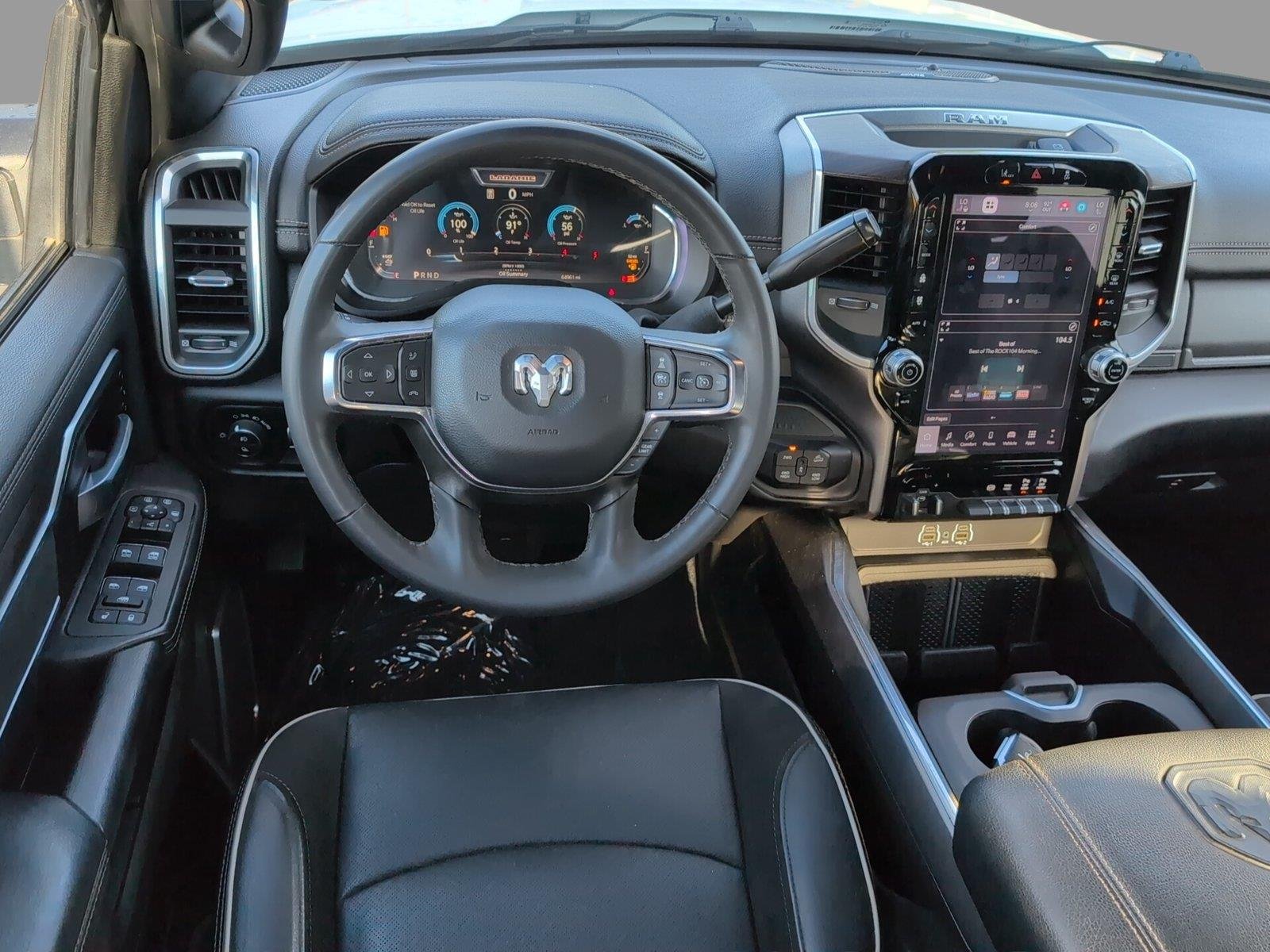 Used 2025 Bright White Clearcoat Ram Laramie image 31
