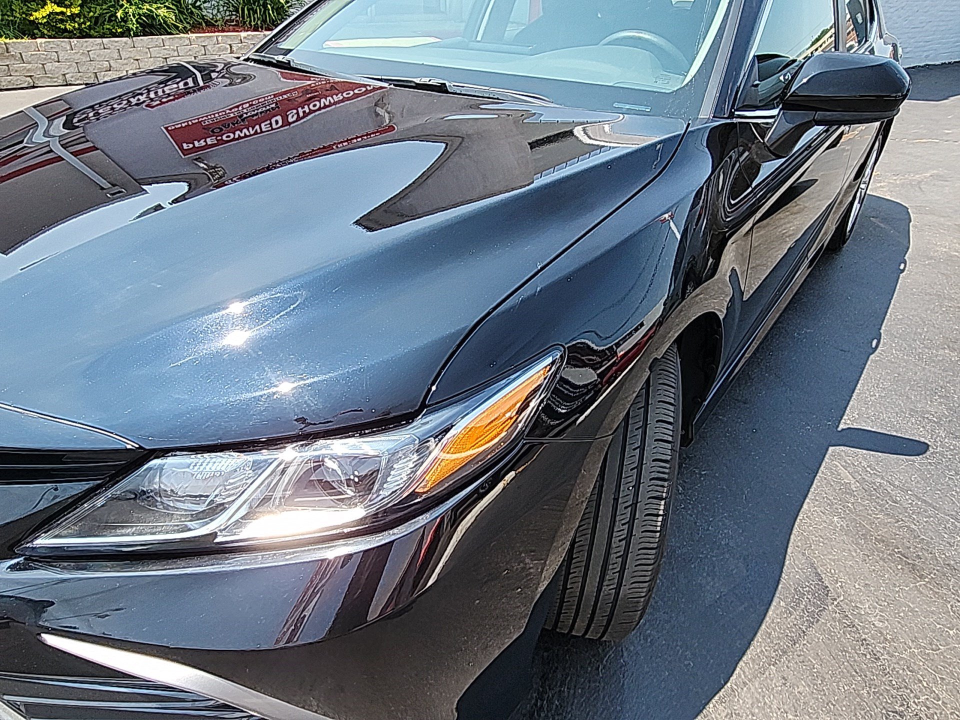 Certified Used 2024 Midnight Black Metallic Toyota LE image 9