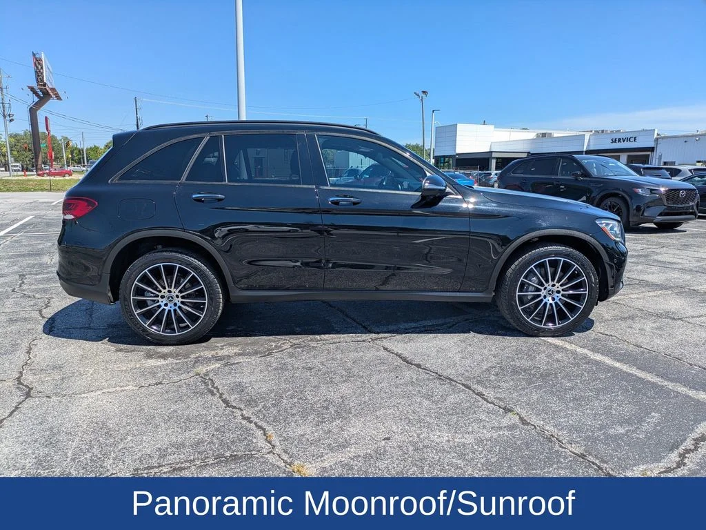Certified Used 2022 Black Mercedes-Benz GLC 300 image 3
