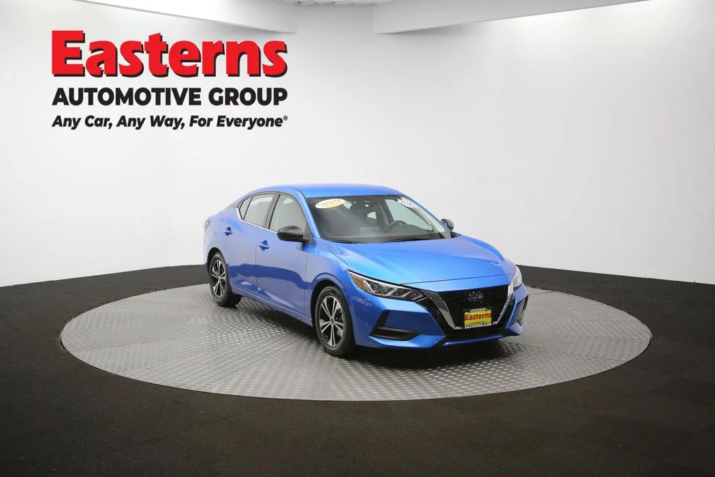 Used 2021 Blue Nissan SV image 46