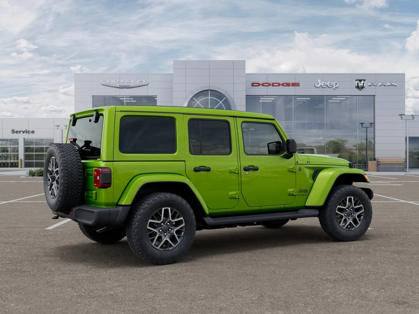 New 2026 Mojito Clear-Coat Exterior Paint Jeep Sahara image 30
