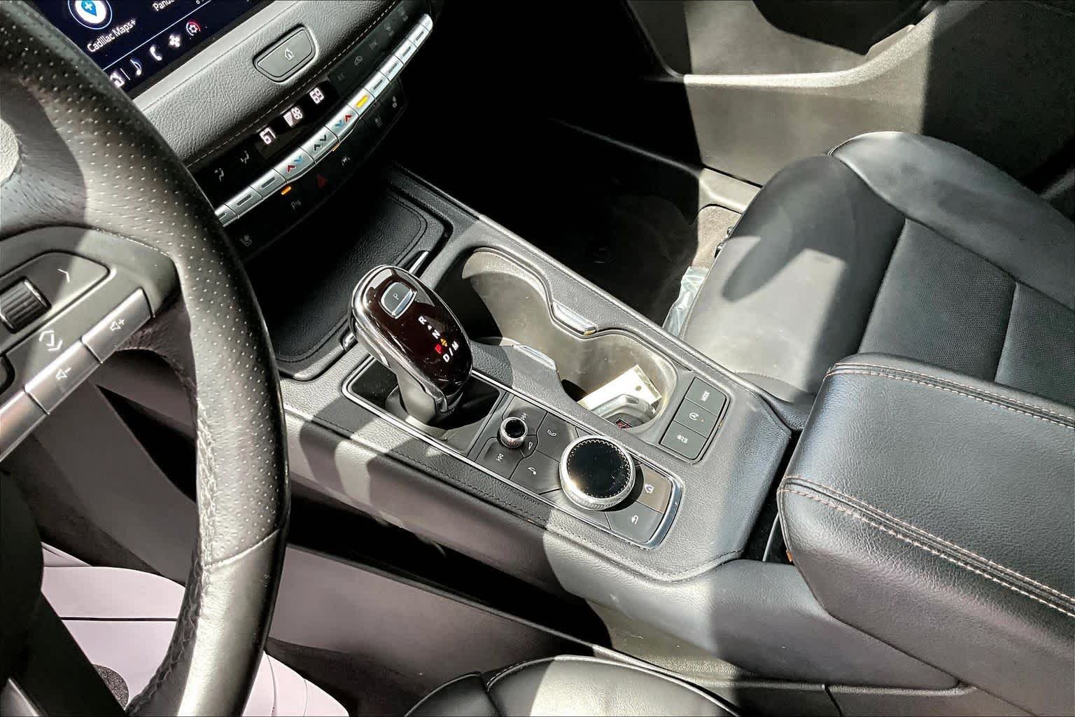 Used 2023 Stellar Black Metallic Cadillac FWD Sport image 17