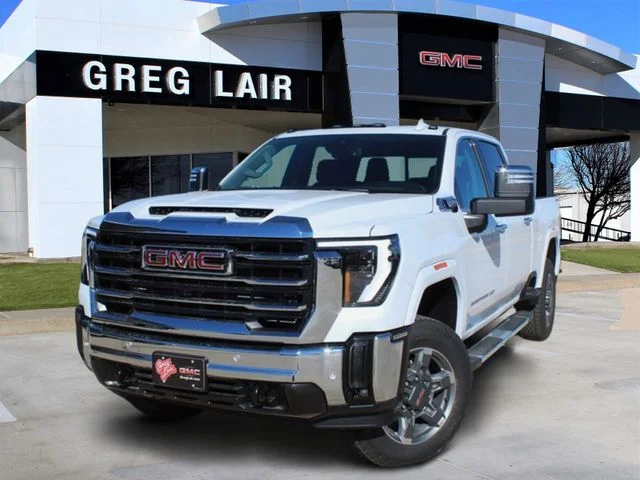 New 2026 White GMC SLT image 1