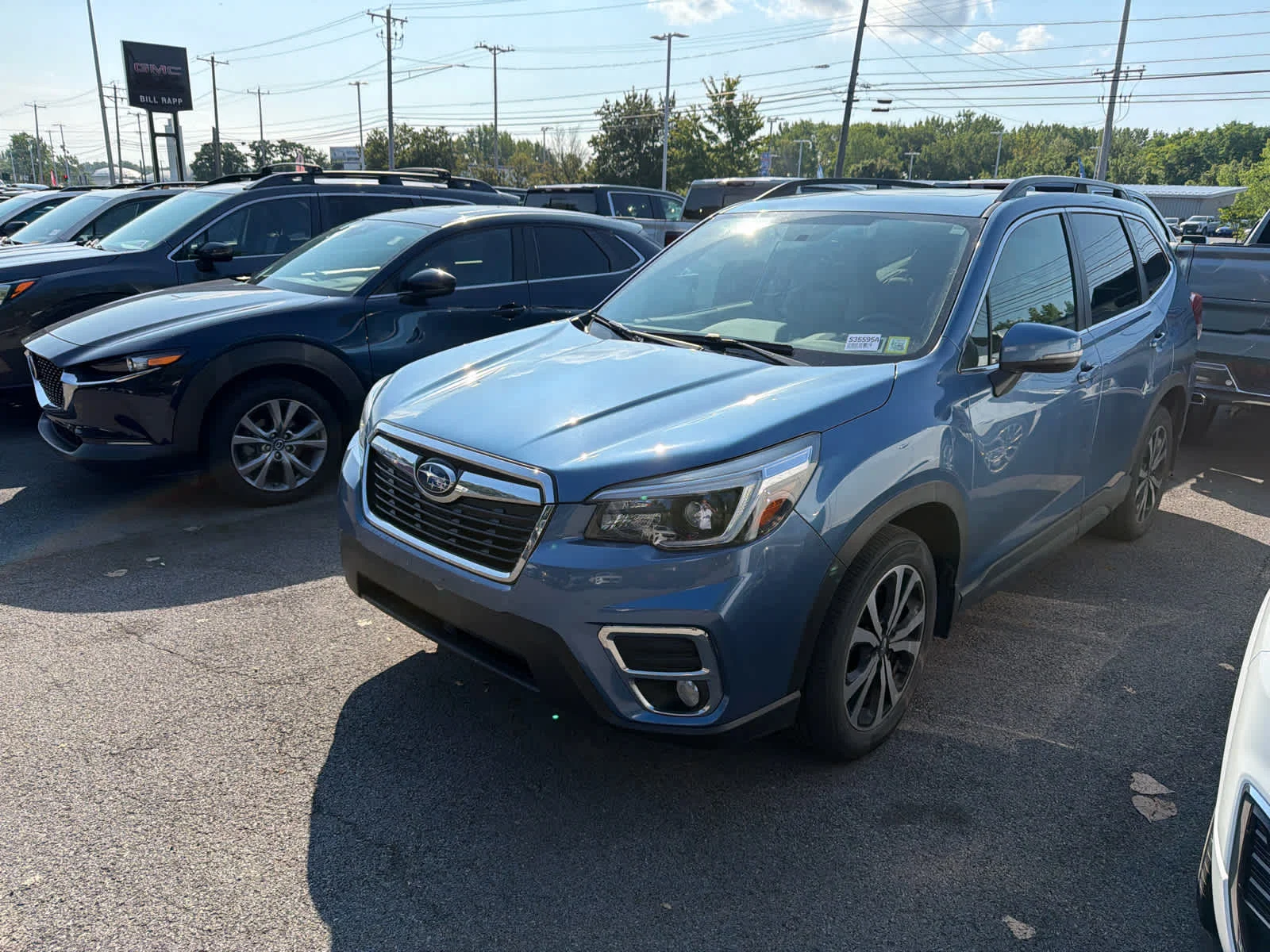 Used 2021 Horizon Blue Pearl Subaru Limited image 6
