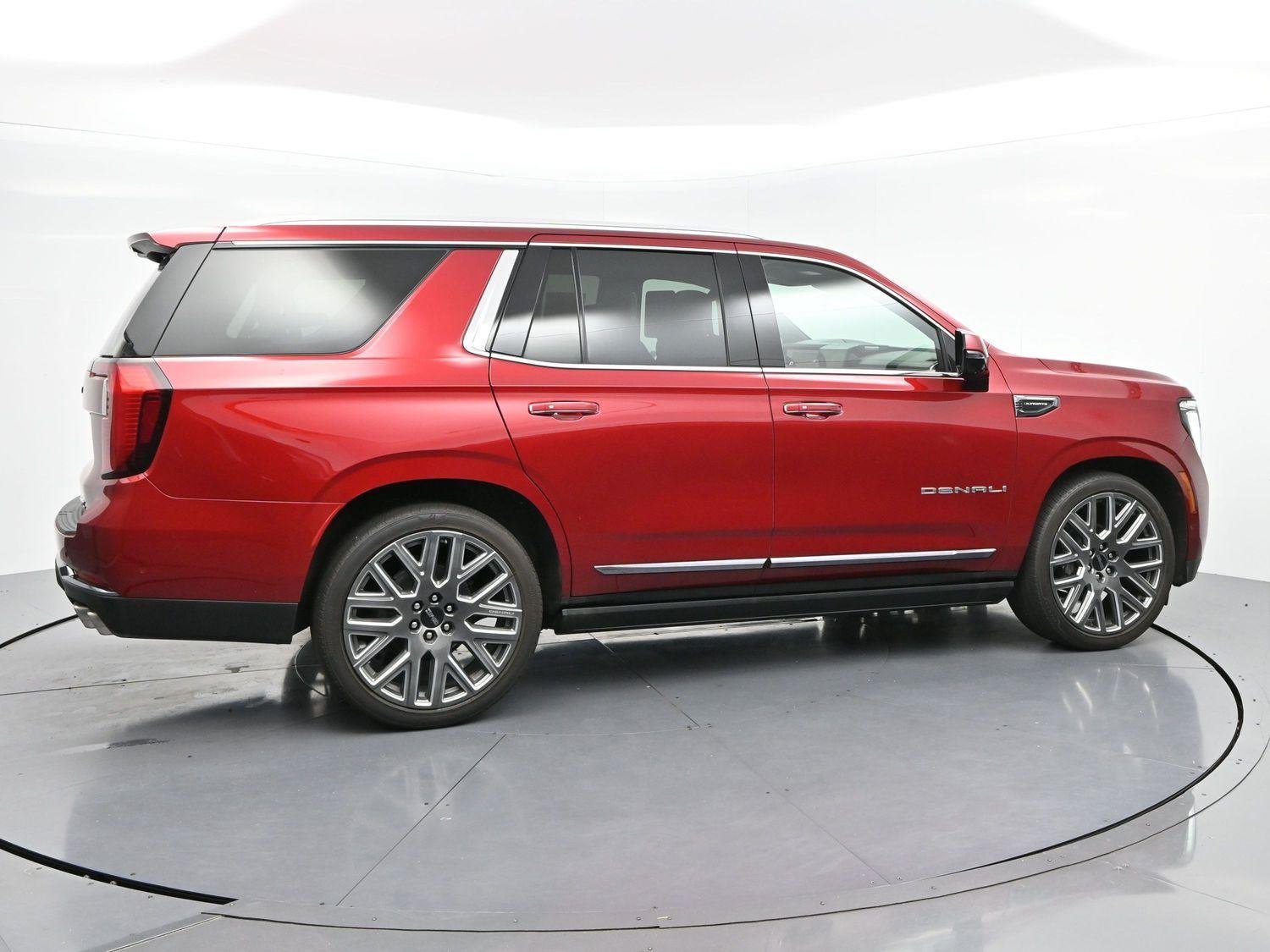 Used 2025 Volcanic Red Tintcoat GMC Denali Ultimate image 8