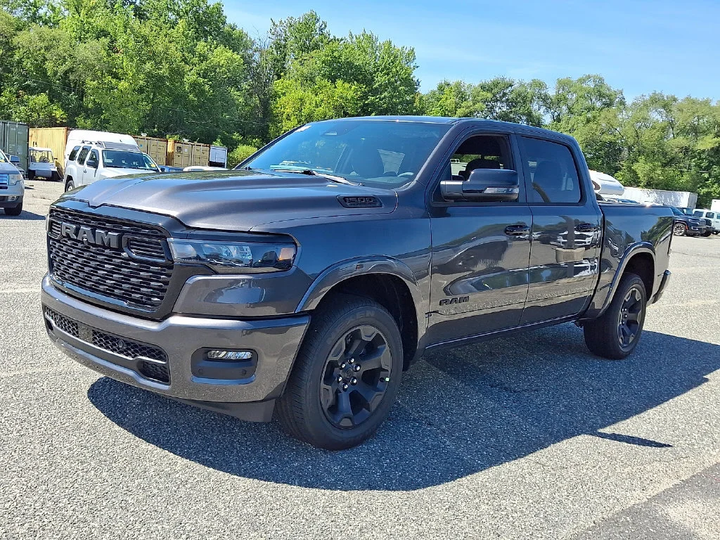New 2027 Granite Crystal Metallic Clear-Coat Exterior Paint RAM Big Horn image 4
