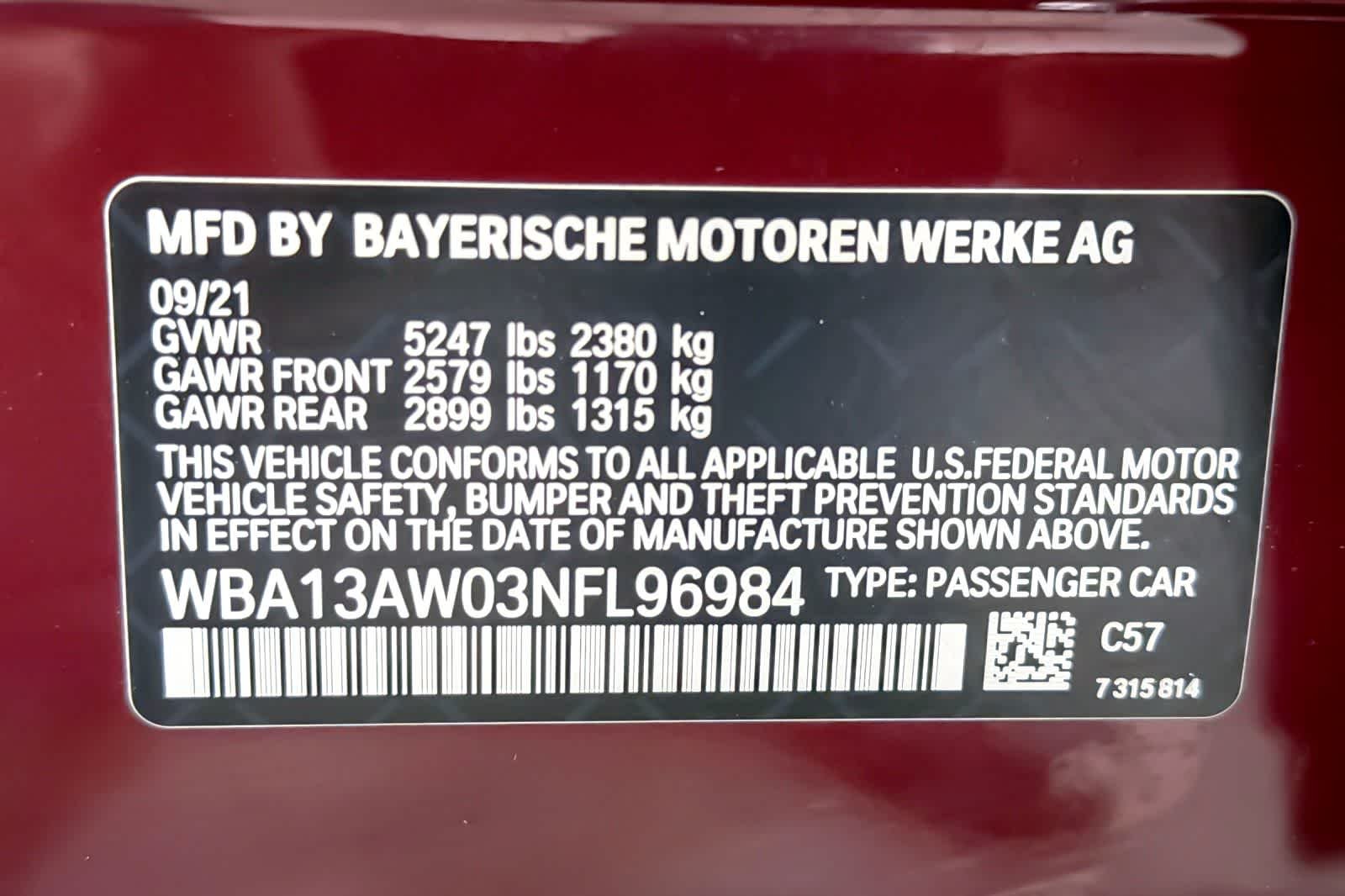 Used 2022 Aventurin Red Metallic BMW M440i xDrive image 29