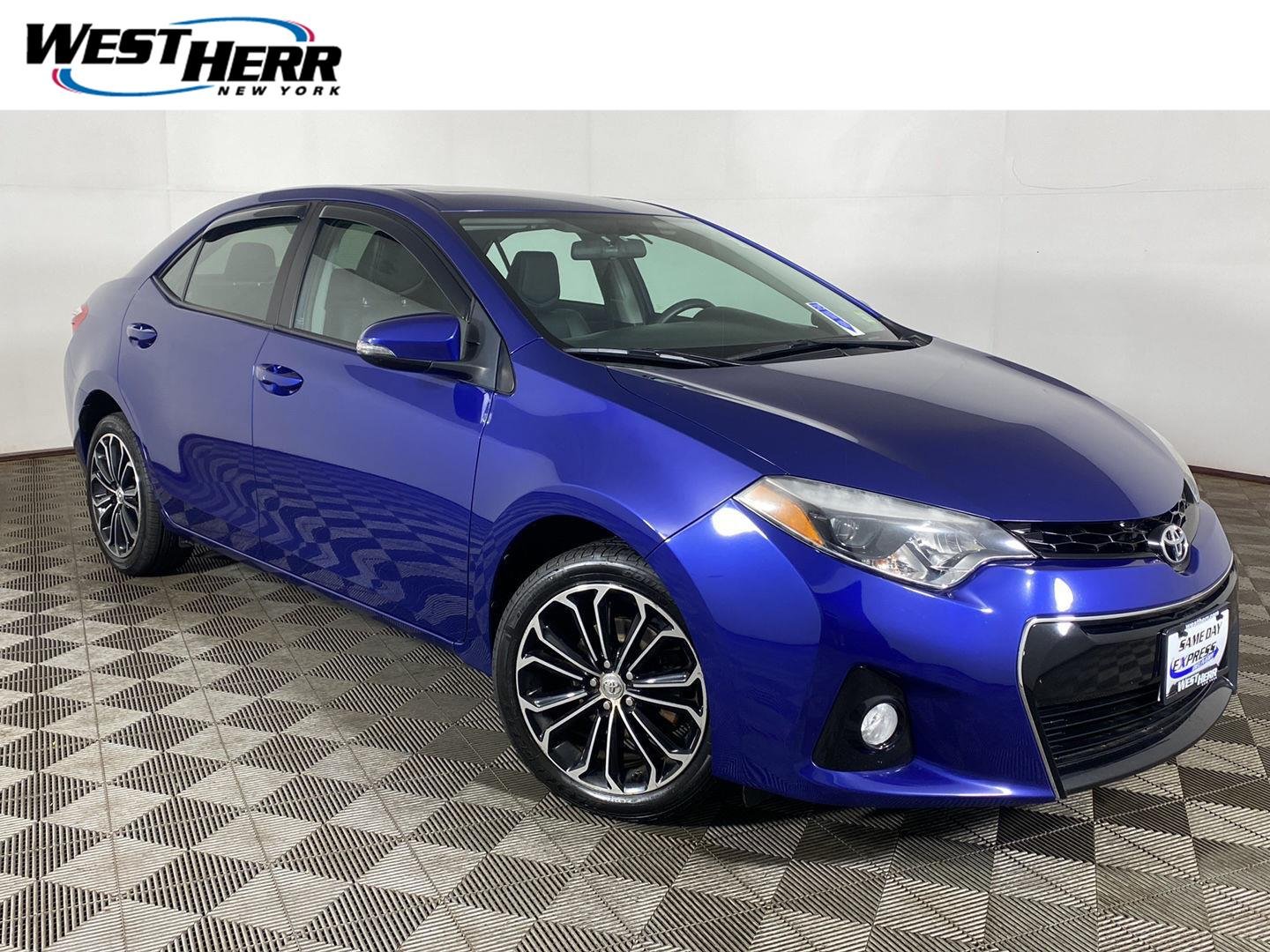Used 2016 Blue Crush Metallic Toyota S Premium image 1