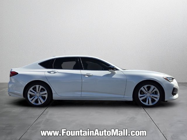 Used 2023 Platinum White Pearl Acura TECH image 28