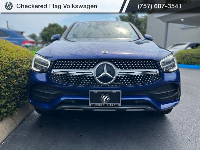 Used 2021 Lunar Blue Mercedes-Benz GLC 300 Coupe 4MATIC® image 12