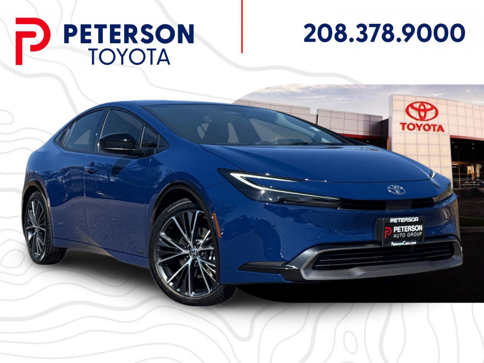 Used 2023 Blue Toyota XLE image 1