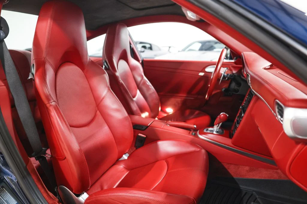 Used 2011 Blue Porsche Turbo S image 25