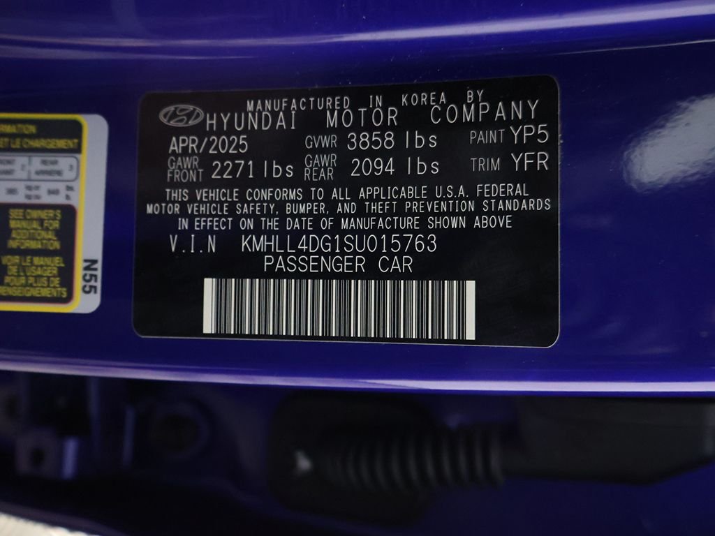 Used 2025 Blue Hyundai SE image 41