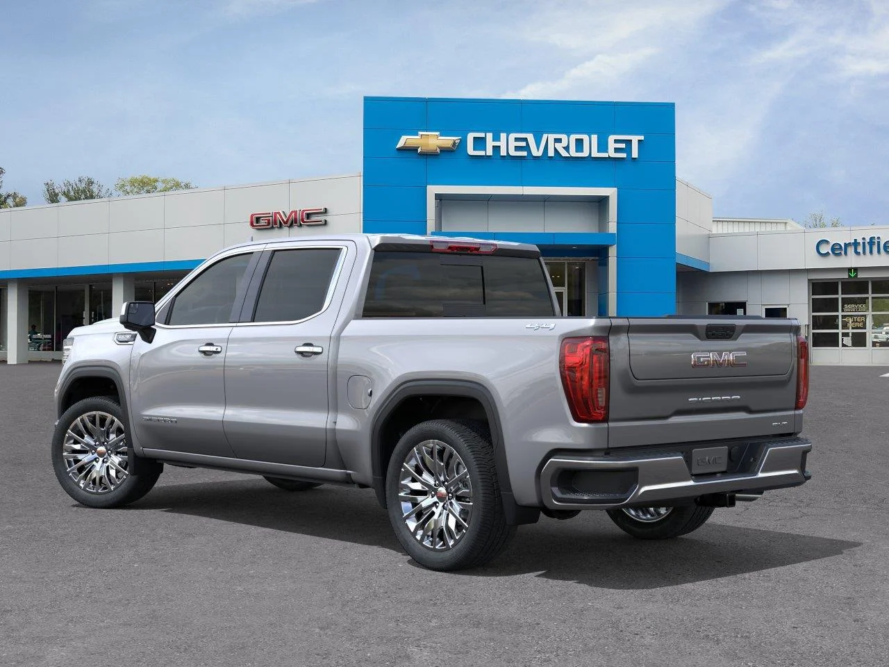 New 2026 Sterling Metallic GMC SLT image 3
