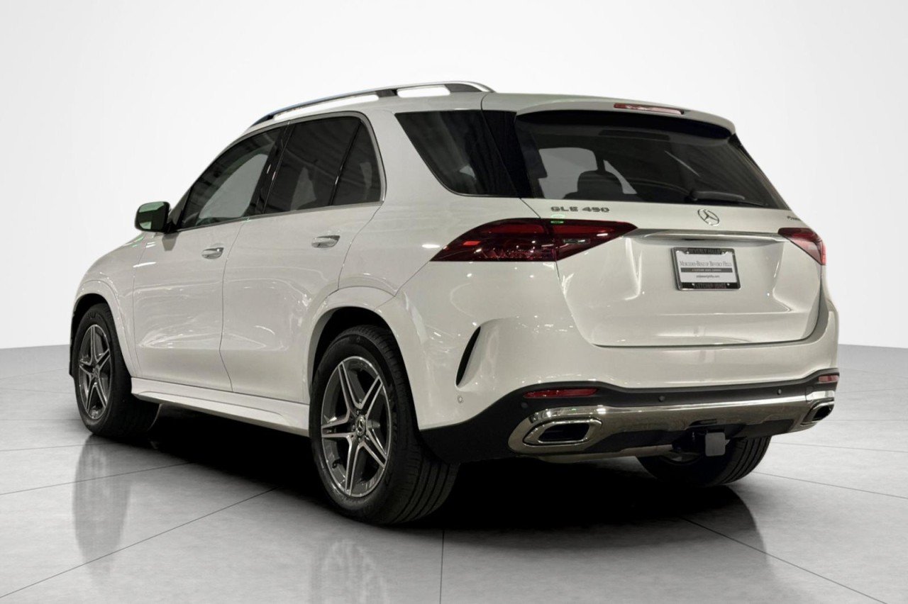 New 2026 Polar White Mercedes-Benz GLE 450 4MATIC® SUV image 3