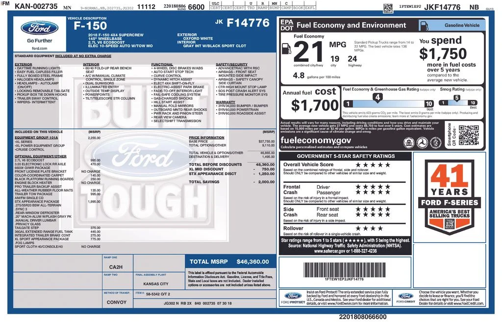 Used 2018 Oxford White Ford XL image 4