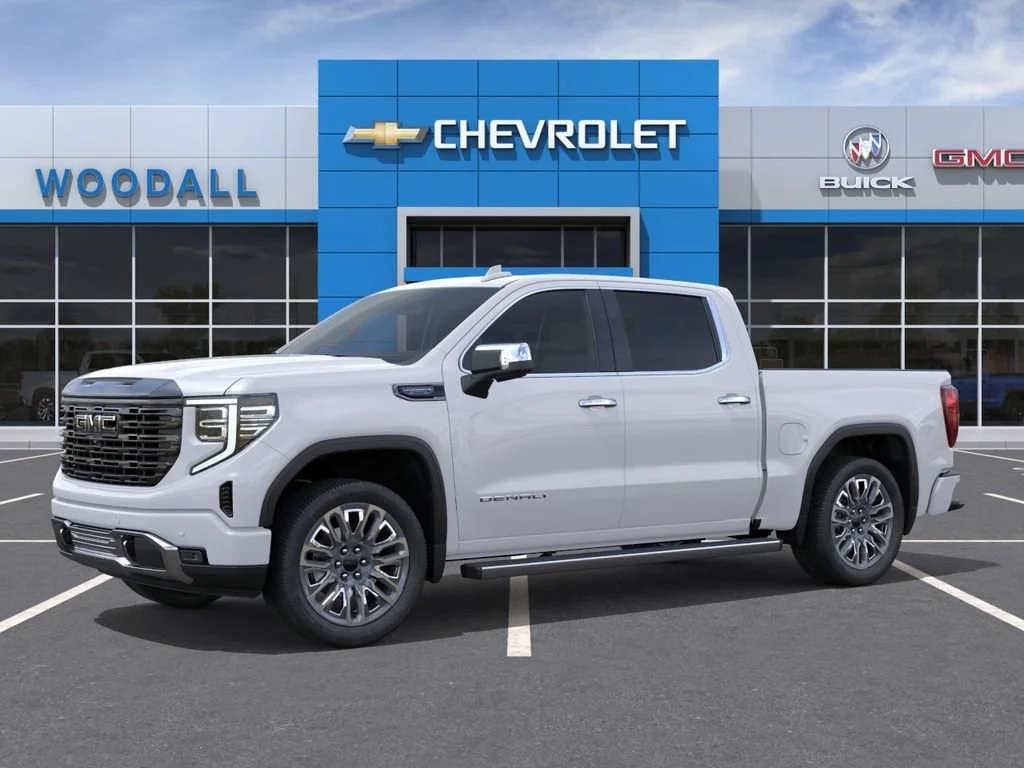 New 2026 Glacier White Tricoat GMC Denali Ultimate image 2