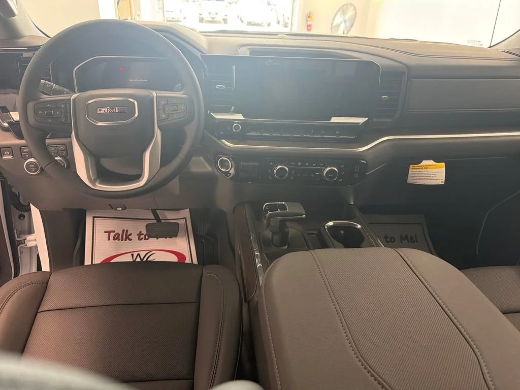 New 2026 Glacier White Tricoat GMC SLT image 15