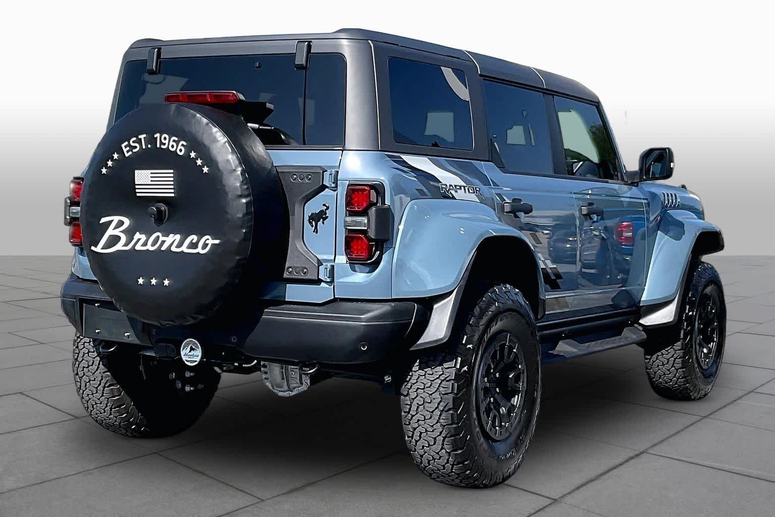 Used 2024 Azure Gray Metallic Ford Raptor image 12