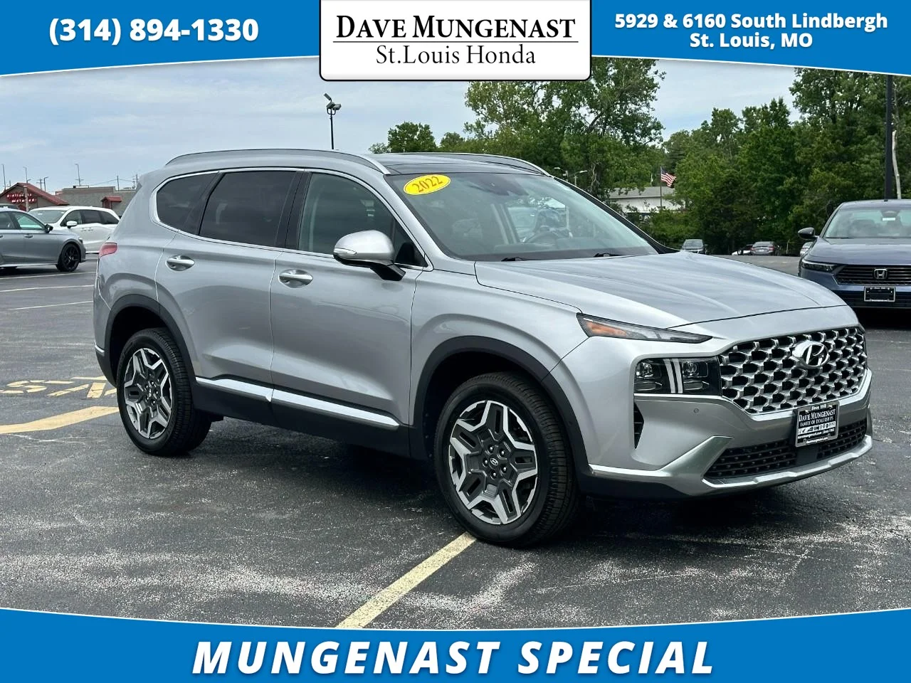 Used 2022 Shimmering Silver Hyundai Limited image 1
