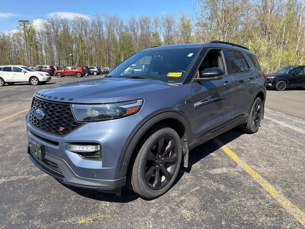 Used 2021 Blue Metallic Ford ST image 4